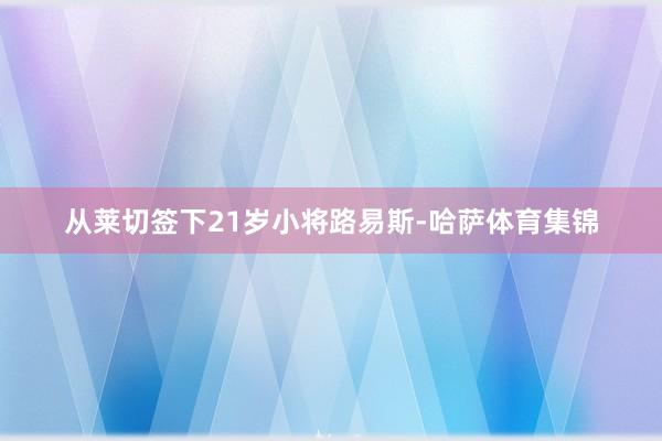 从莱切签下21岁小将路易斯-哈萨体育集锦