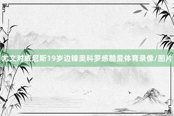 尤文对威尼斯19岁边锋奥科罗感酷爱体育录像/图片
