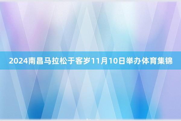 2024南昌马拉松于客岁11月10日举办体育集锦