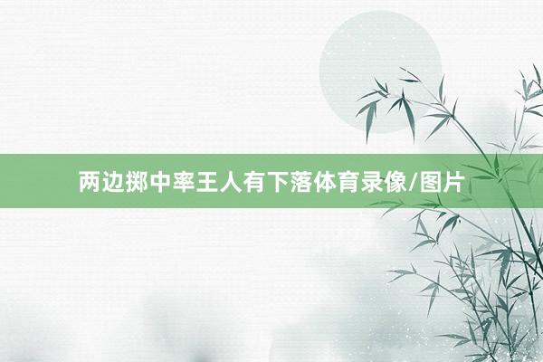 两边掷中率王人有下落体育录像/图片
