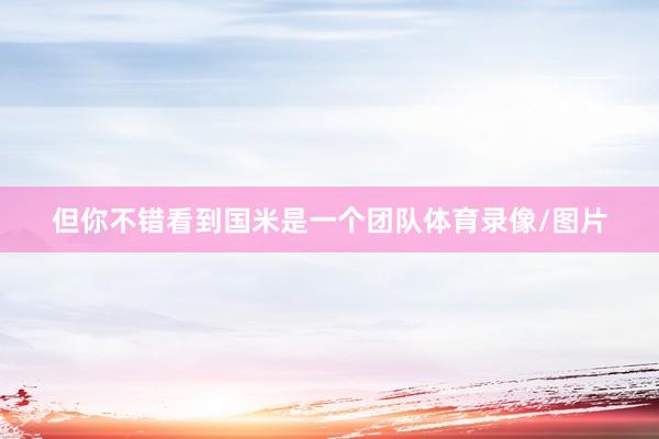 但你不错看到国米是一个团队体育录像/图片