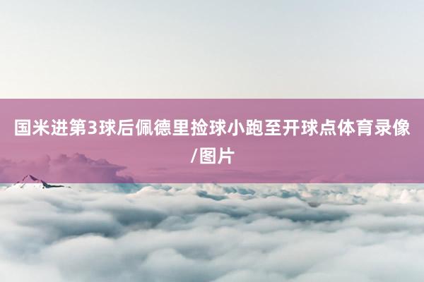 国米进第3球后佩德里捡球小跑至开球点体育录像/图片