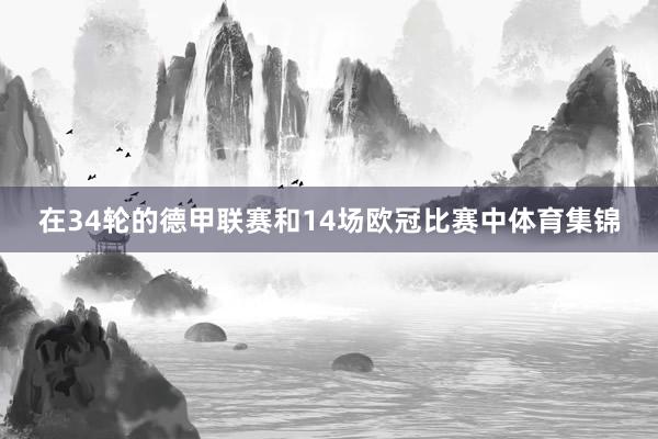 在34轮的德甲联赛和14场欧冠比赛中体育集锦