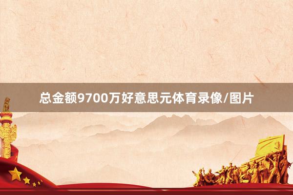总金额9700万好意思元体育录像/图片