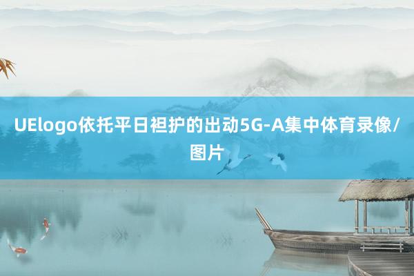 UElogo依托平日袒护的出动5G-A集中体育录像/图片