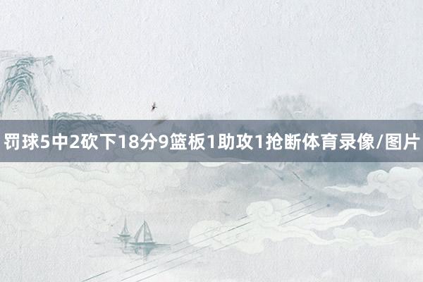 罚球5中2砍下18分9篮板1助攻1抢断体育录像/图片