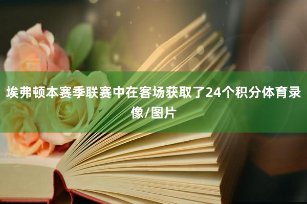 埃弗顿本赛季联赛中在客场获取了24个积分体育录像/图片