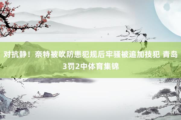 对抗静！奈特被吹防患犯规后牢骚被追加技犯 青岛3罚2中体育集锦