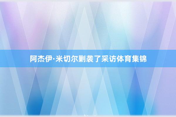 阿杰伊·米切尔剿袭了采访体育集锦