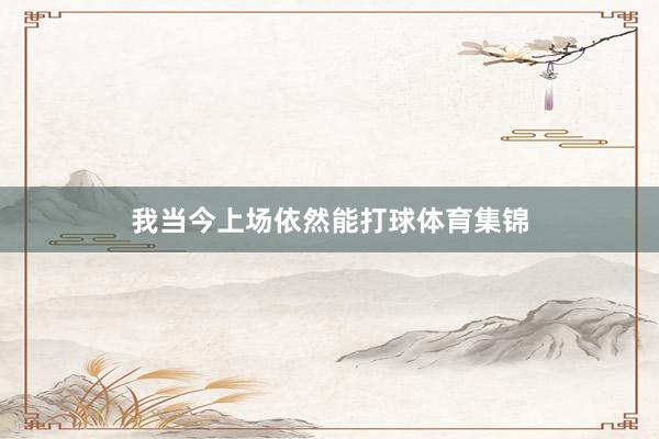 我当今上场依然能打球体育集锦
