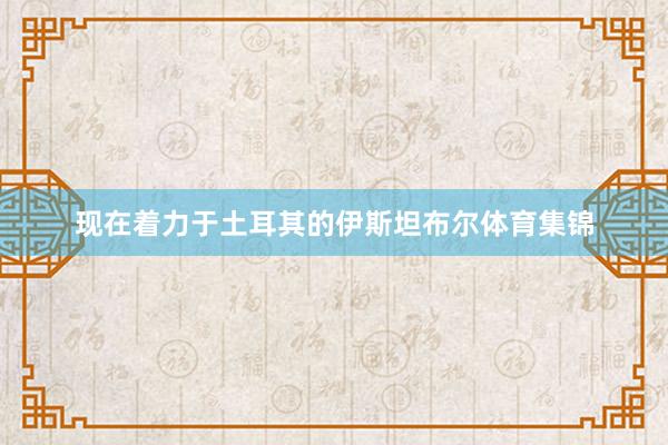 现在着力于土耳其的伊斯坦布尔体育集锦